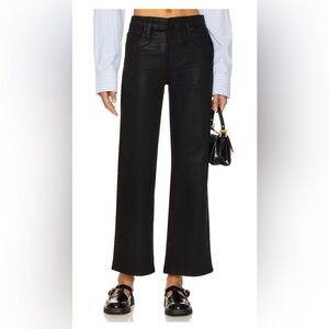 Hudson Black Coated Jeans